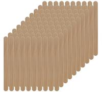 silikomart | 100 Bastoncini in Legno per Gelati e Ghiaccioli, Stecco in Legno di Faggio per Stampo Ghiaccioli, 113x10 mm, h 2mm, Made in Italy