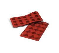 Stampo Silicone 15 Dolci Monoporzione Tondi Petits Fours 40x20 mm SILIKOMART