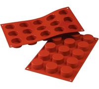 Stampo Silicone 15 Dolci Monoporzione Tondi Petits Fours 40x20 mm SILIKOMART