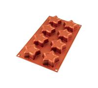 Silikomart SF107 Star, Silicone, Terracotta