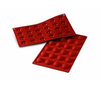 silikomart 20.006.00.0060 Stampi, Silicone, Rosso