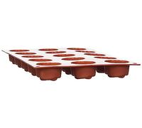 silikomart SF074 Small Rose, Silicone, Terracotta, 170 x 120 x 3.5 cm