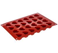 Silikomart 20.089.00.0060 Stampi, Silicone, Rosso, 19x2x38.5 cm