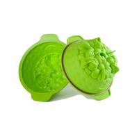 Silikomart 20.322.85.0063 Stampi, Silicone, Verde
