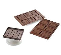 silikomart 22.161.77.0165 Stampi, Silicone, Marrone - NUOVO