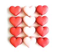 Silikomart Tappeto silicone 42 macarons macaron mat cuore MAC03 - Rotex