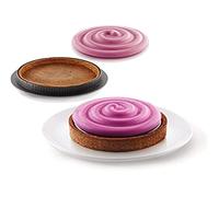 Kit crostata mini Tarte Twist Silikomart anello forato per frolla silicone Rotex
