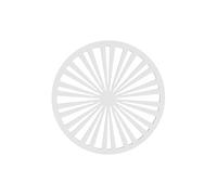 Silikomart | 33.214.87.0065 GALLETTE DES ROIS 04 - Stencil in silicone per realizzare la tradizionale Galette francese. ø210 h 2,5 mm