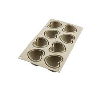 SILIKOMART 3D RANGE CUORICINO STAMPO IN SILICONE N.8 IMPRONTE