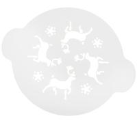 Silikomart 70.013.99.0060 Acc 045 reines Stencil per Decorazione di Torte plastica/Polipropilene Bianco 0,1 x 24,5 x 31,5 cm