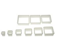 silikomart 72.303.87.0069 Decorazione Torta, Nylon, Trasparente, 4x12x14 cm