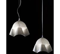 silikomart | Bluebell 01 Lampada a Sospensione in Silicone, Colore Bianco, Dimensioni Ø 250 h 200 mm, Made in Italy