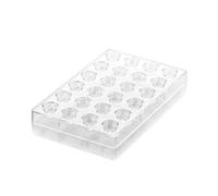 Silikomart | Bolla P, Stampo per Cioccolato in Tritan, Confezione da 1 Stampo, Misure 40 x 25 cm h 14 mm,