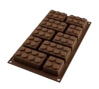 Stampo cioccolato blocco costruzioni silicone Silokomart SF213 choco block Rotex