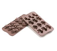 Silikomart - DINO SCG16, Stampo in silicone per praline, motivo: Dinosauri - NUO