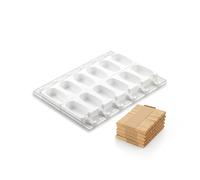 Silikomart Stampi per gelato e torte sul gambo 12 porzioni da 90 ml