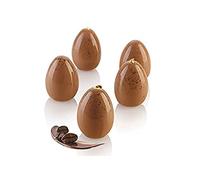 Silikomart Stampo per uova Egg 30 in silicone multiporzione 3D Pasqua