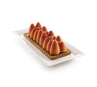 silikomart | Kit per Tronchetti e Semifreddi ICE GLOW, Composizione kit 1 Stampo in Silicone Platinum, 3D Design, 260 x 100 mm, h 75 mm, Made in Italy