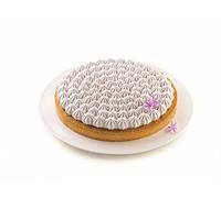 silikomart | Kit Tarte MERINGUÉ, Composizione kit 1 Anello Microforato in Tplus+, 1 Stampo in Silicone, Tarte Decor, Ø 230 mm - Ø 250 mm, h 18 mm - h 20 mm, Made in Italy