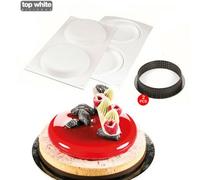 SILIKOMART KIT TARTE RING Ø150 MM + 2 ANELLI TERMOPLASTICO PER DOLCI CROSTATE