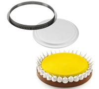 SILIKOMART KIT TARTE RING ROUND ø230 MM STAMPO IN SILICONE + 1 ANELLO CROSTATE