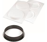 Silikomart KIT TARTE RING - SET STAMPO IN SILICONE Ë150 MM + 2 ANELLI