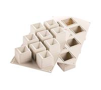 Stampo silicone Mosaico multiporzione Silikomart cubo 3D mousse muffin - Rotex