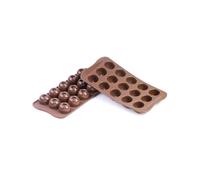 Silikomart Stampo in silicone IMPERIAL SCG03 ø28 h 20 mm – 15 cioccolatini Antiaderente