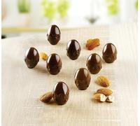 silikomart | SCG053 Stampo in Silicone per Cioccolatini CHOCO DROP, Antiaderente, 15 Ovetti con Colatura, Confezione da 1 Stampo per Dolci, Easy Choc 3D, Ø 23 h 30 mm, Made in Italy