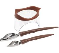 Silikomart set 3 pezzi per decorazione dolci, salati, qualità professionale