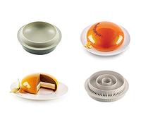 Silikomart Set Goccia + Multi Insert Round, 2.5 Litri, Silicone, Grigio