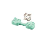 silikomart | Set Stampo in Silicone e Formina MINI LILAC FLOWER, Stampo a Forma di Fiore 3D per Decorazioni Torta, Ø 33 mm, Made in Italy
