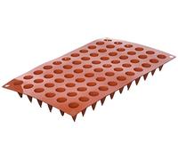 Silikomart SF 131 Stampo in Silicone, a Forma di Cono, Rosso, 2.9 x 17.5 x 28.1 cm