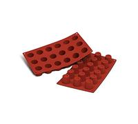 (TG. 35 mm) SILIKOMART - SF033 MINI CANNELE' - Stampo in silicone Ø35 h 35 mm -