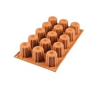 Silikomart SF059 Midi CANNELÉ Stampo in silcone Ø45 h 45 mm, Silicone