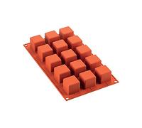 Silikomart SF105 Stampo in Silicone 35x35 h 35 mm, Rosso, 29.5 x 17.5 x 1.5 cm
