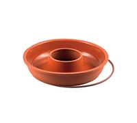 silikomart | SFT205 Stampo in Silicone Rotondo CIAMBELLONE, Antiaderente, Confezione da 1 Stampo per Dolci con Safe Ring, Ø 240 h 55 mm, Volume 1,5 l, Made in Italy
