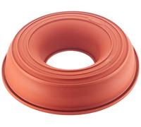 silikomart | SFT205 Stampo in Silicone Rotondo CIAMBELLONE, Antiaderente, Confezione da 1 Stampo per Dolci con Safe Ring, Ø 240 h 55 mm, Volume 1,5 l, Made in Italy