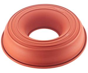 silikomart | SFT205 Stampo in Silicone Rotondo CIAMBELLONE | Confezione da 1 Stampo per Dolci con Safe Ring, Antiaderente, Ø 240 h 55 mm, Volume 1,5 l, Made in Italy