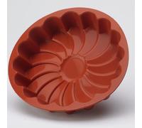 Silikomart | SFT220 Stampo in Silicone per Torta Stampo Rotondo a forma di margherita, Antiaderente, Confezione da 1 Stampo per Dolci con Safe Ring, Ø 220 h 45 mm, Made in Italy