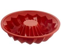 Silikomart SFT224 Stampo Ciambella Classic, Silicone, Rosso
