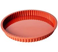 Silikomart | SFT426 Stampo in Silicone CROSTATA, Antiaderente, Confezione da 1 Stampo con Safe Ring, Ø 260 h 30 mm, Volume 1,3 l, Made in Italy