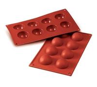 Silikomart: Siliconflex SF004 stampo in silicone N.8 HALF- SPHERE