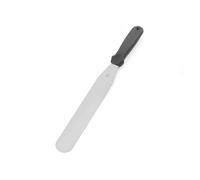 Silikomart | Spatola Liscia in Acciaio Inox con Manico in Plastica, Ideale per Dolci e Creme, Misure 38 cm, Made in Japan