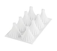 silikomart Stampi in Silicone per Dolci - Astro 95 - Accessori Professionali per Cucina e Pasticceria - Stampini Monoporzione per Dolci Forno