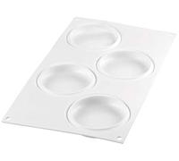 Silikomart Stampi in Silicone per Dolci - Decor Round 230 - Stampini Monoporzione per Dolci Forno