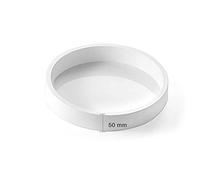 Silikomart Stampi in Silicone per Dolci Rotondo Bordi Dritti Alto 5 Cm, 24x5 cm - Accessori Professionali per Cucina e Pasticceria - Stampini Monoporzione per Dolci Forno