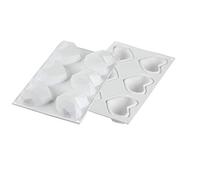 Silikomart Stampi in Silicone per Dolci - Silicone Amorini Origami 110 - Accessori Professionali per Cucina e Pasticceria - Stampini Monoporzione per Dolci Forno