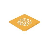 silikomart Stampi in Silicone per Dolci Stencil Ramo - Set 2 Stampi In Silicone Ø100 H 1 MM - Accessori Professionali per Natale e Pasticceria - Stampini Monoporzione per Dolci Forno