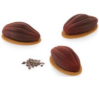 Stampo in Silicone per Frutta Realistica Fave di Cacao 67x37H26 mm